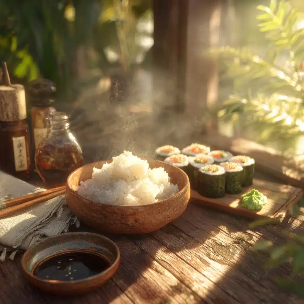 Sushi Rice Preparation Techniques Recipe - Recipe Image