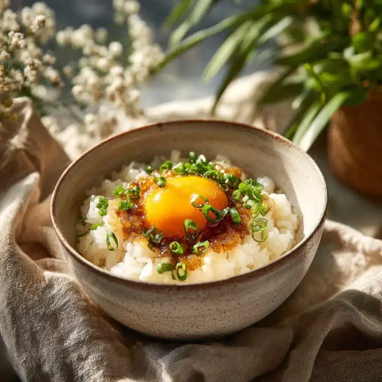 Nattō Rice Breakfast Bowl Recipe