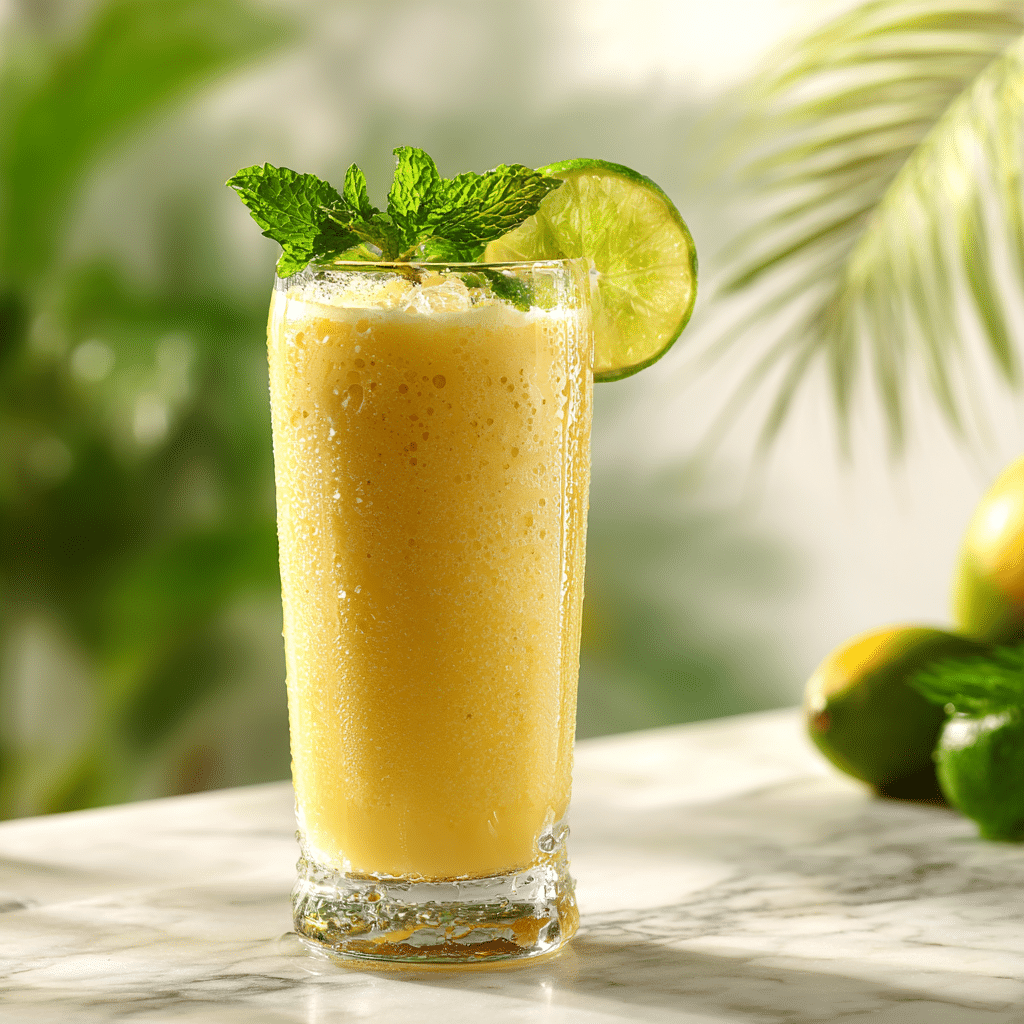 Mango Coconut Cooler Recipe - Recipe Image