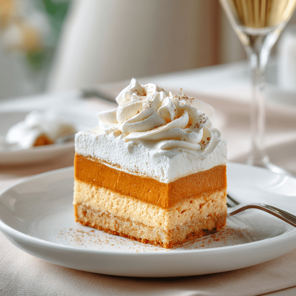 Pumpkin Magic Cake Recipe - Recipe Image