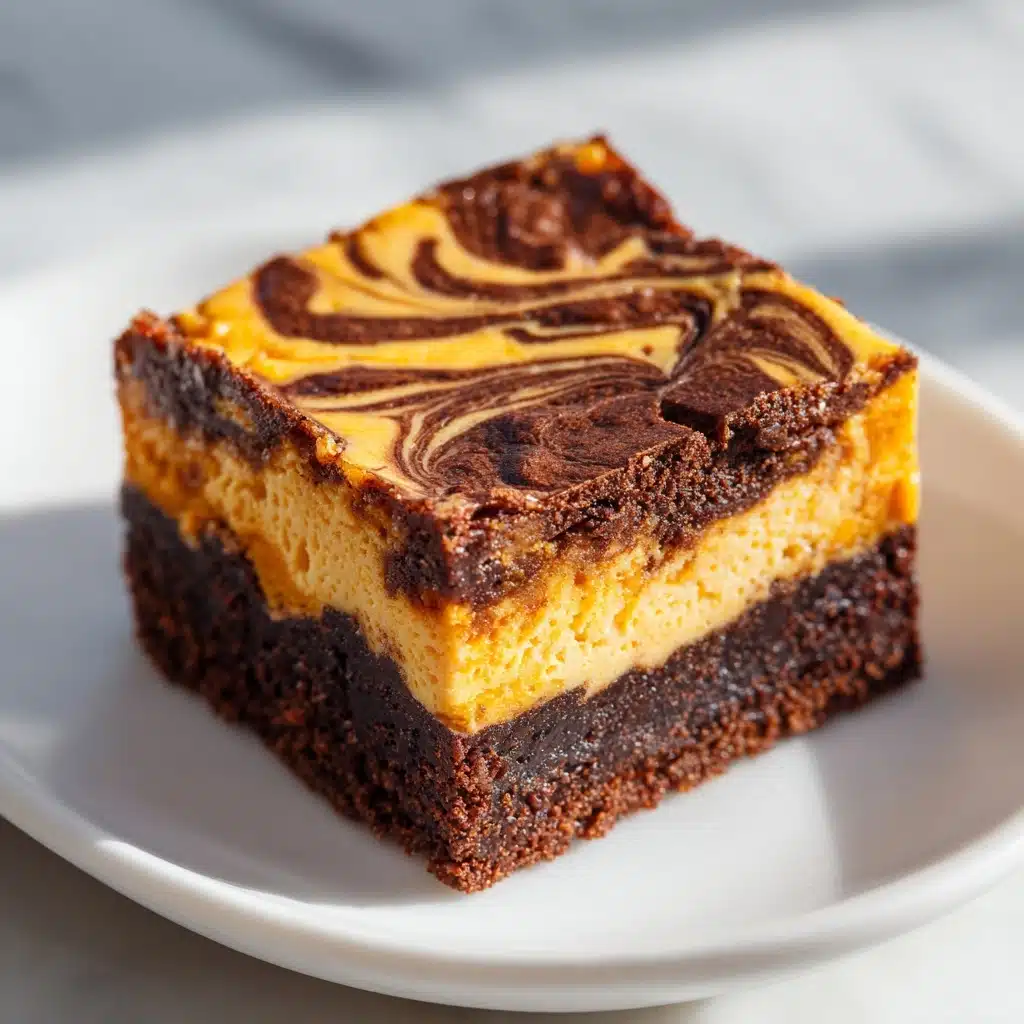 Pumpkin Cheesecake Brownies Recipe