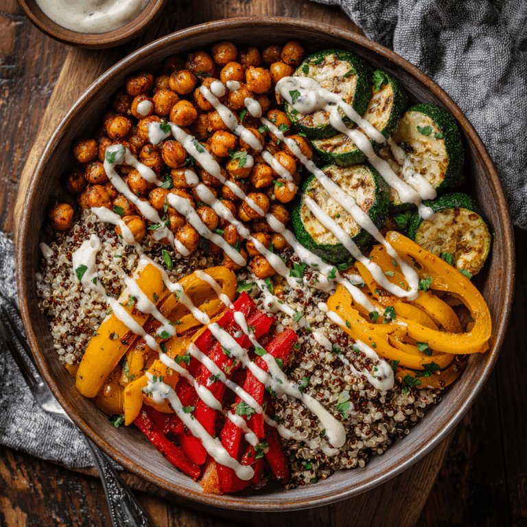 Mediterranean Chickpea Bowl Recipe