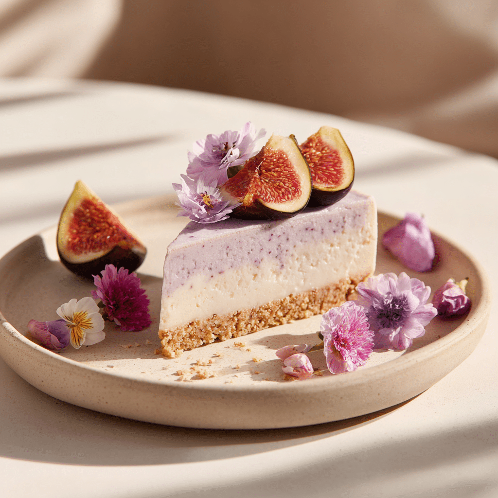 Violet Fig Cheesecake Recipe - Recipe Image