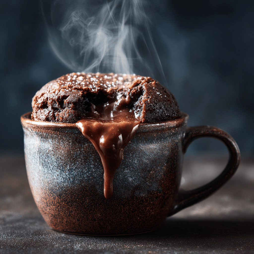 Chocolate Lava Mug Cake — Classic Indulgence Recipe - Recipe Image