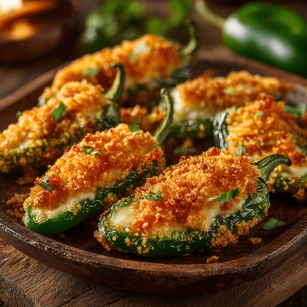 Stuffed Jalapeño Poppers — Crispy & Cheesy Recipe