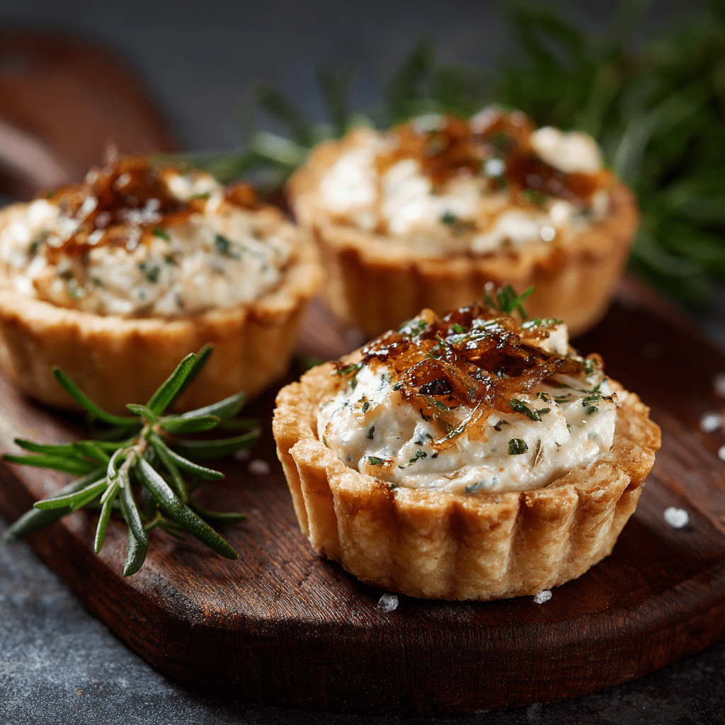 Mini Cheese Tartlets Recipe