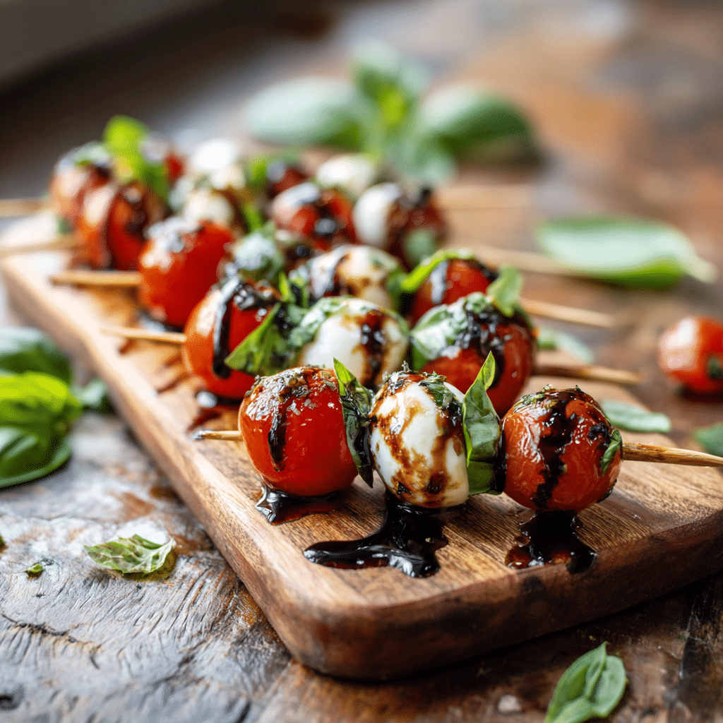 Mini Caprese Skewers Recipe - Recipe Image