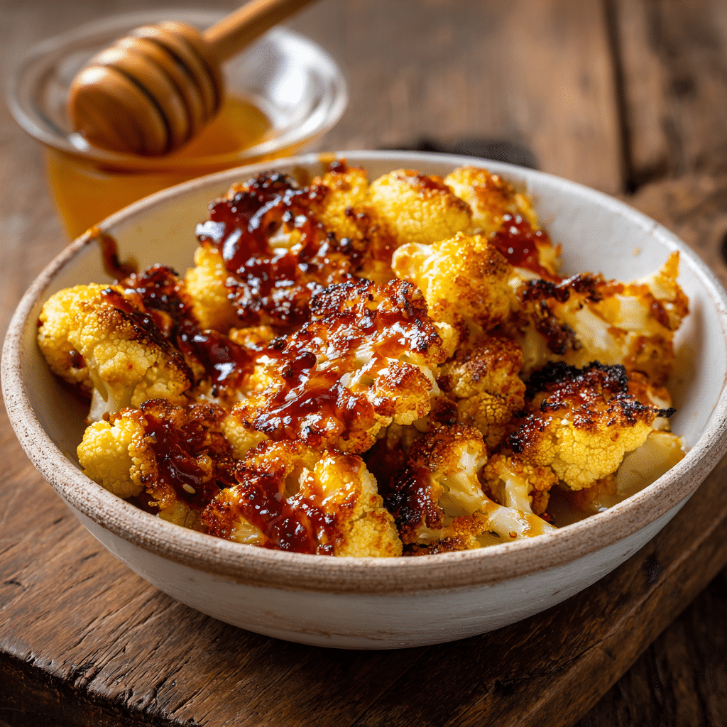 Hot Honey Cauliflower Bites Recipe - Recipe Image
