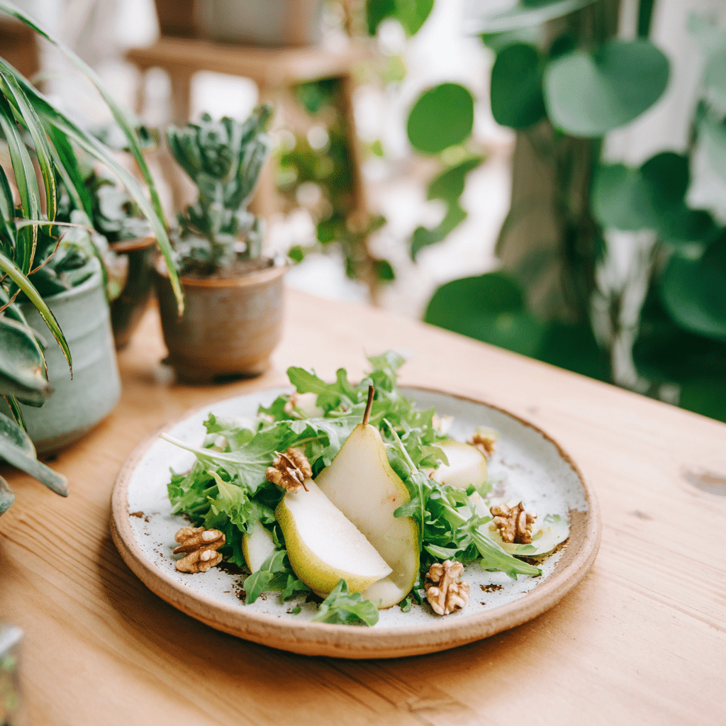 Pear and Walnut Salad - Recipe Image