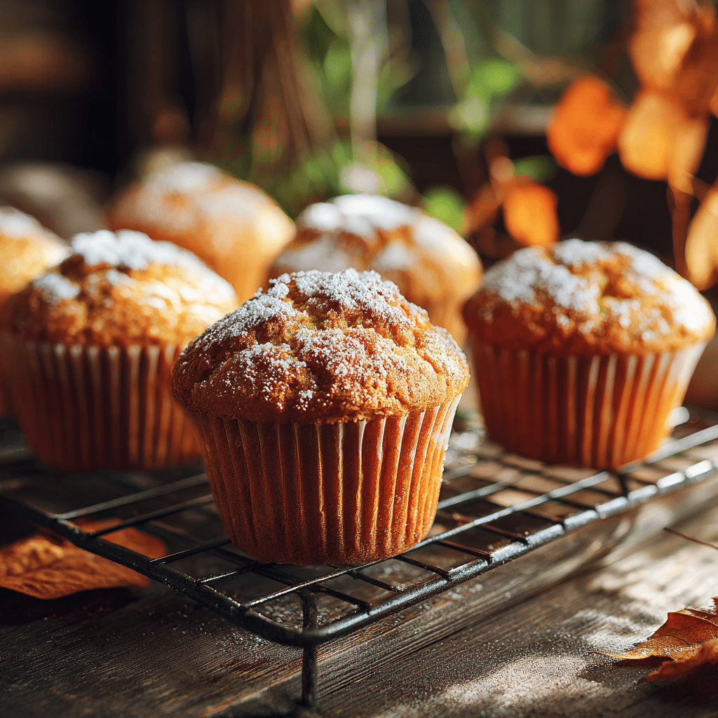 Spiced Pumpkin Muffins - Recipe Image