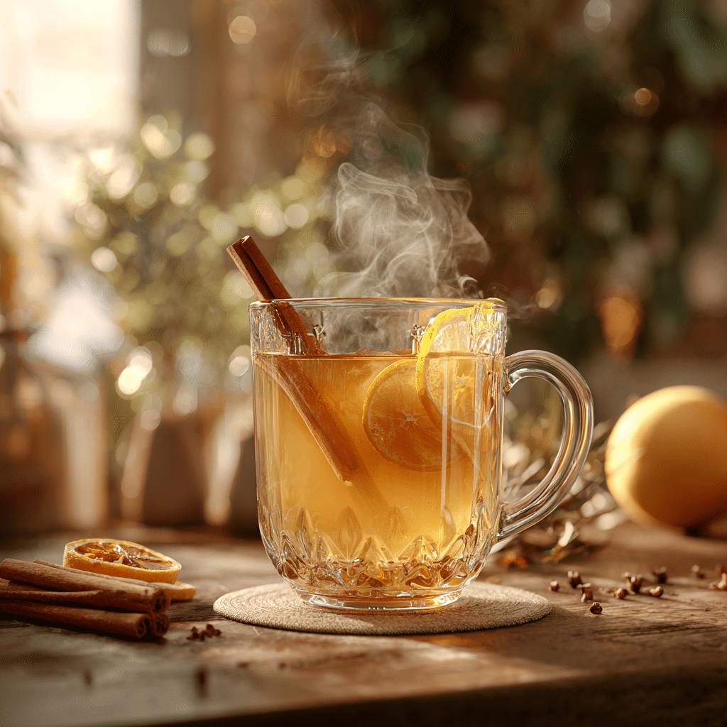 Hot Spiced Apple Drink - Recipe Image