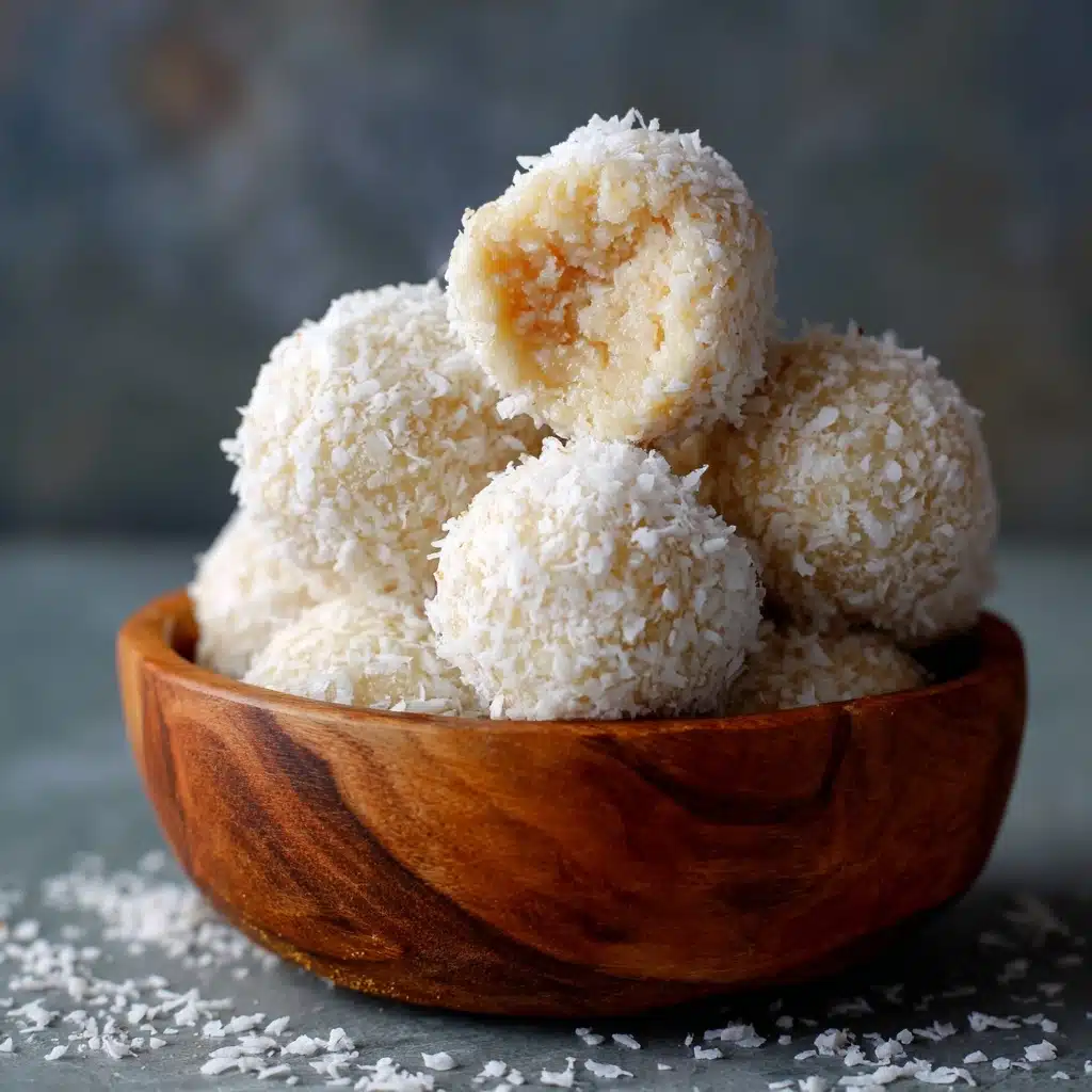 No-Bake Coconut Bliss Balls Recipe - Recipe Image