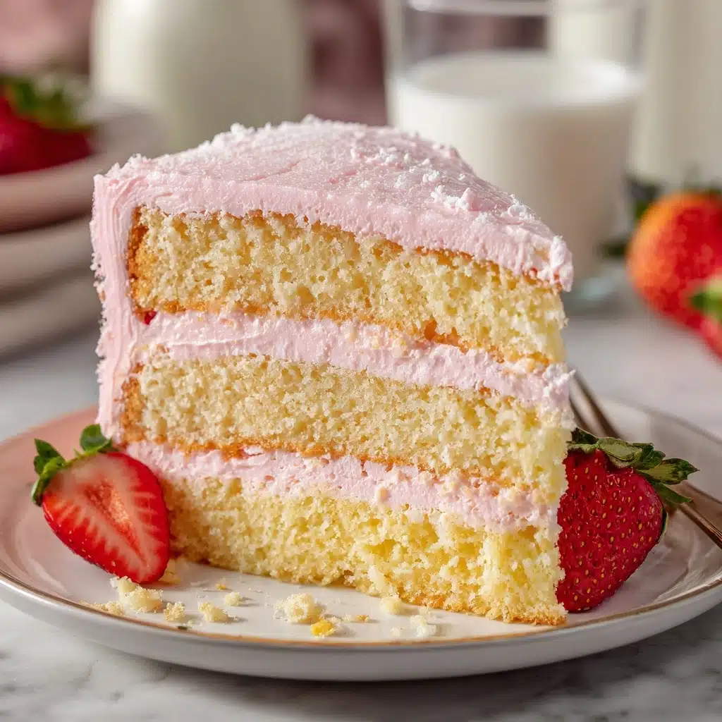 Strawberry Lemon Cake Recipe - Recipe Image