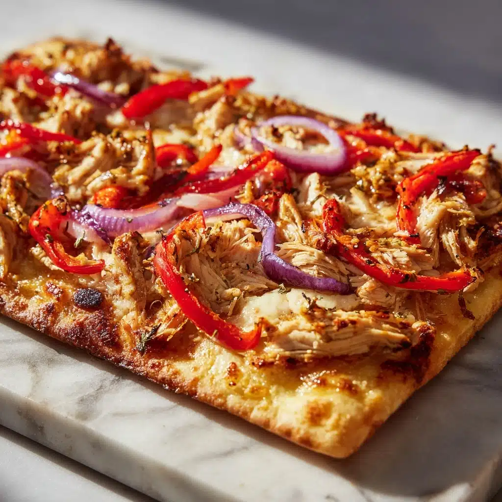 BBQ Chicken Flatbread Recipe - Recipe Image