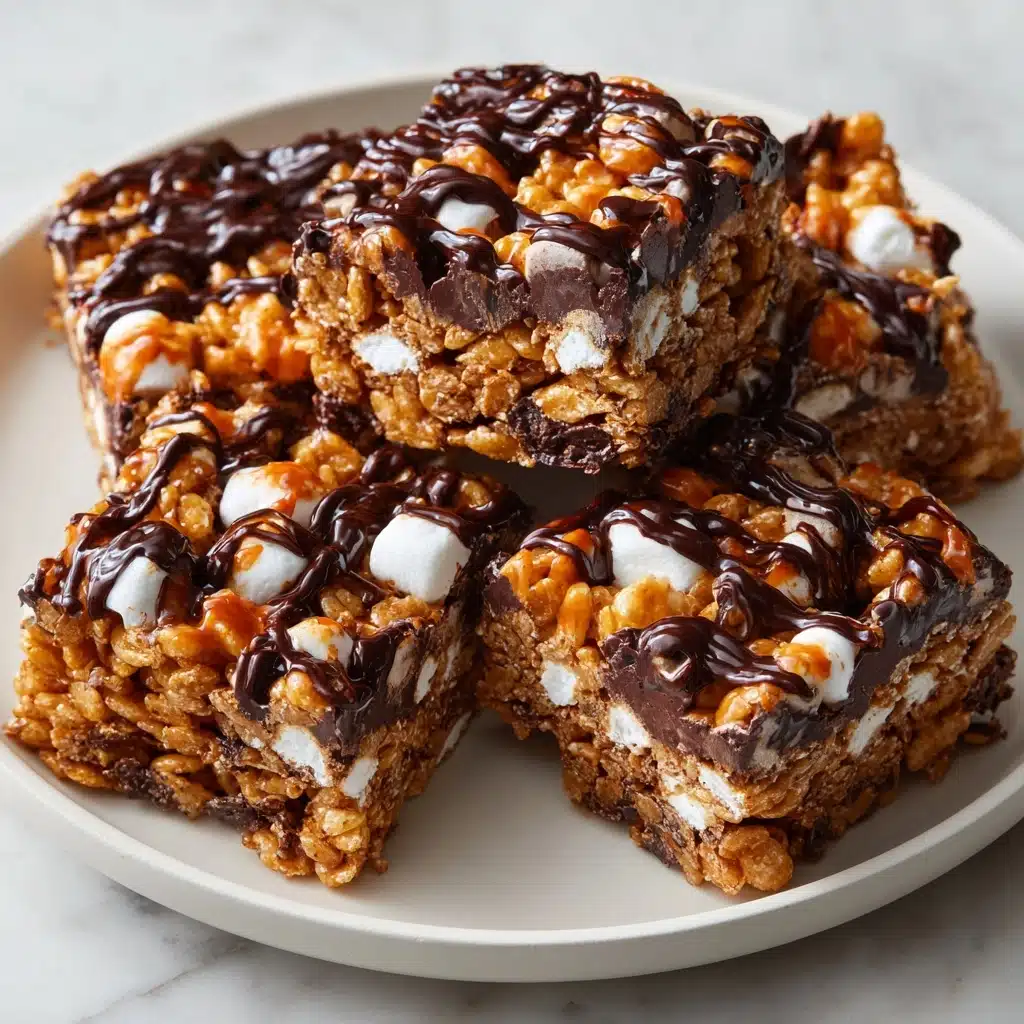 S’mores Caramel Clusters Recipe - Recipe Image