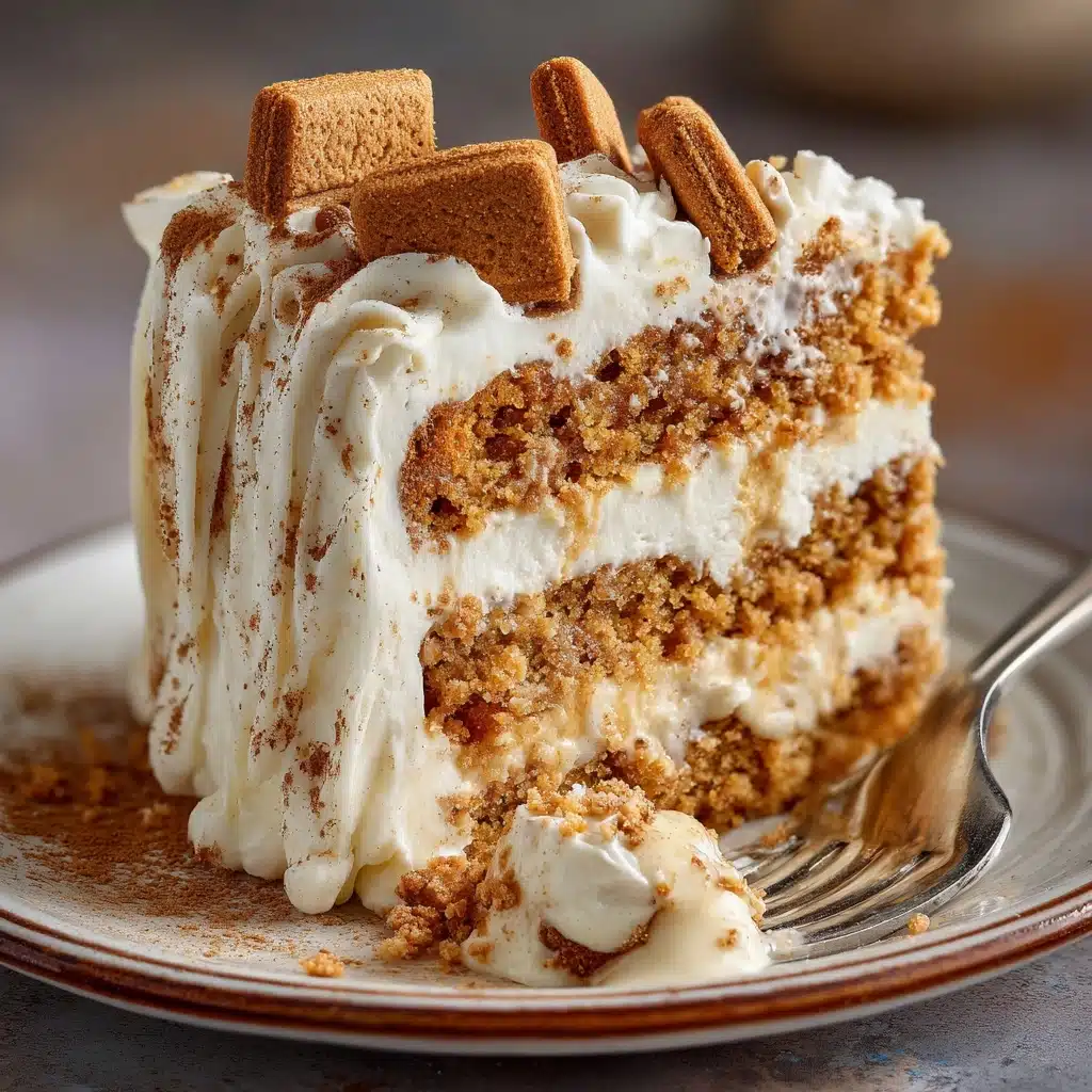 Irresistible Vegan Biscoff Cookie Butter Cake You’ll Love
 - Recipe Image