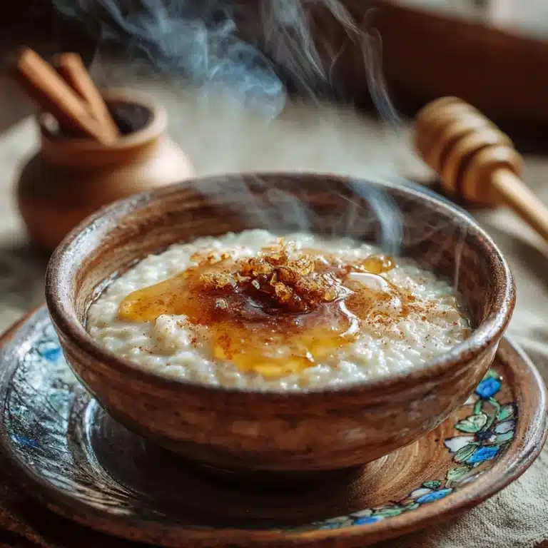 Warm Cinnamon Rice Porridge Recipe