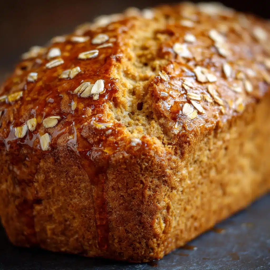 Honey Oat Loaf Cake Recipe - Recipe Image