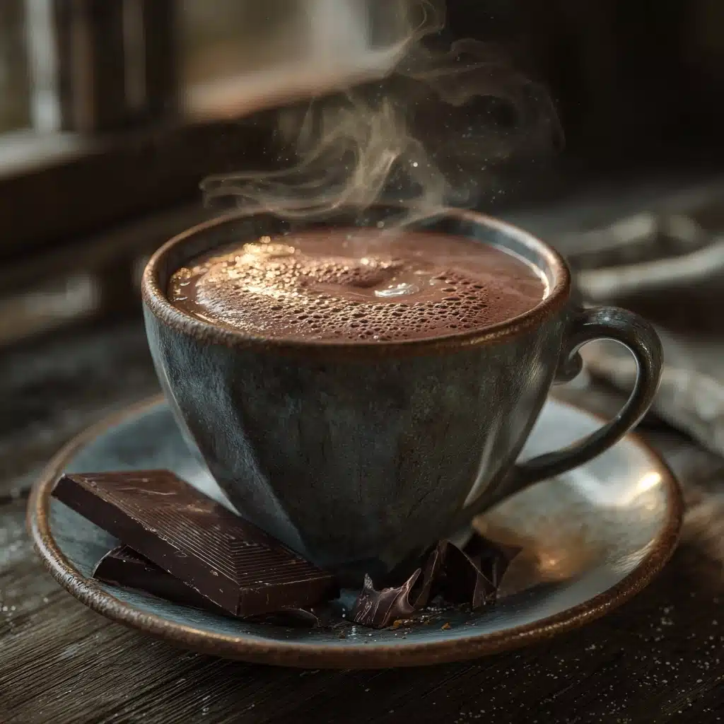 Hot Chocolate with Dark Cocoa Recipe - Recipe Image