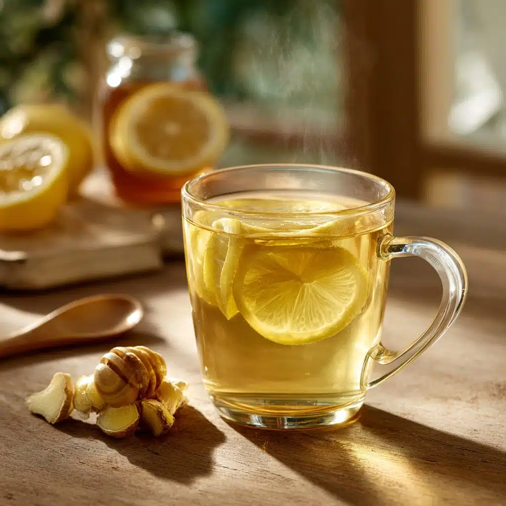 Ginger Lemon Tea Recipe - Recipe Image