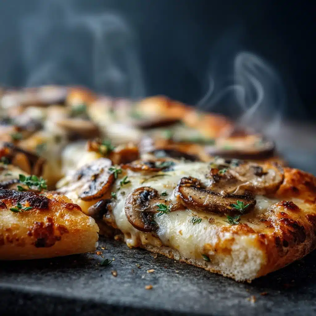 Truffle Mushroom Pizza Recipe - Recipe Image