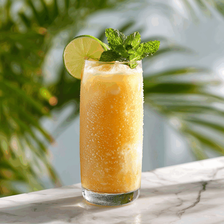 Mango Coconut Cooler Recipe