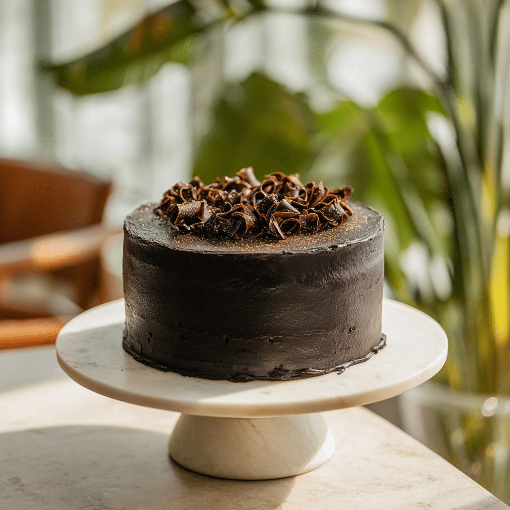 Black Velvet Cake Recipe - Recipe Image