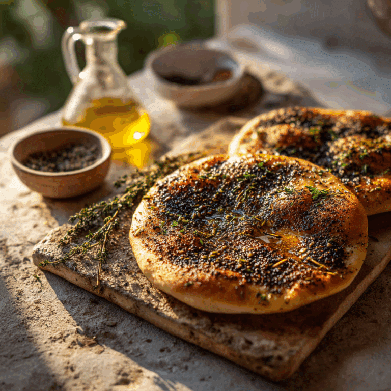 Lebanese Manakish (Lebanon) Recipe