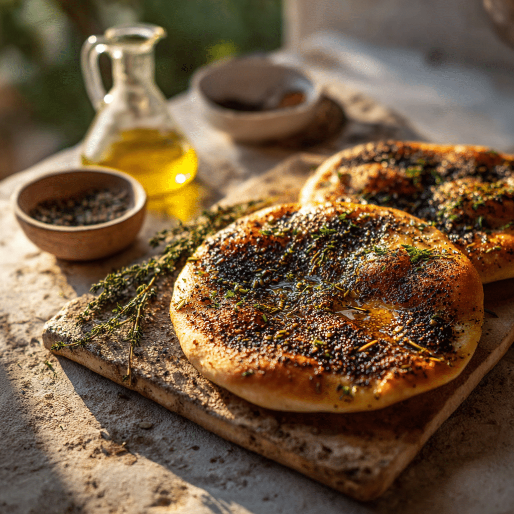 Lebanese Manakish (Lebanon) Recipe