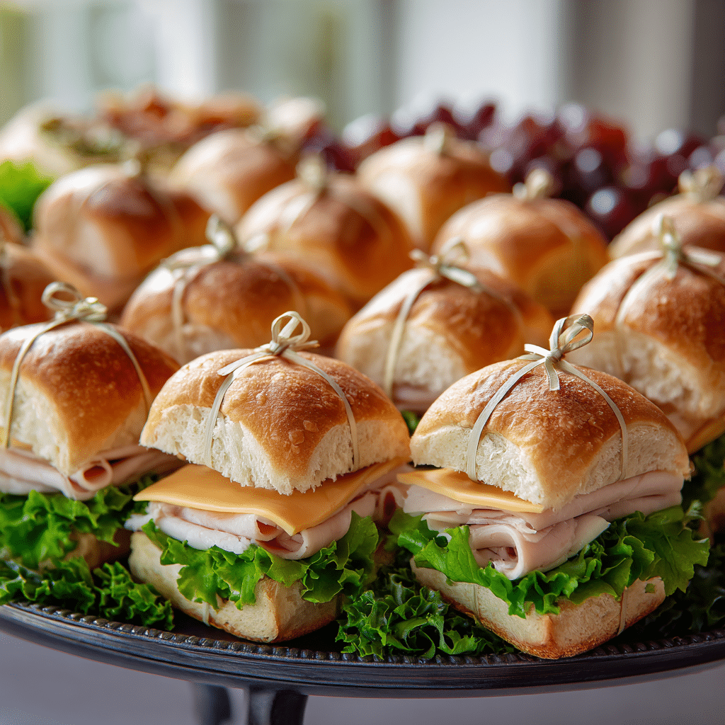 Savory Mini Sandwich Rolls Recipe - Recipe Image