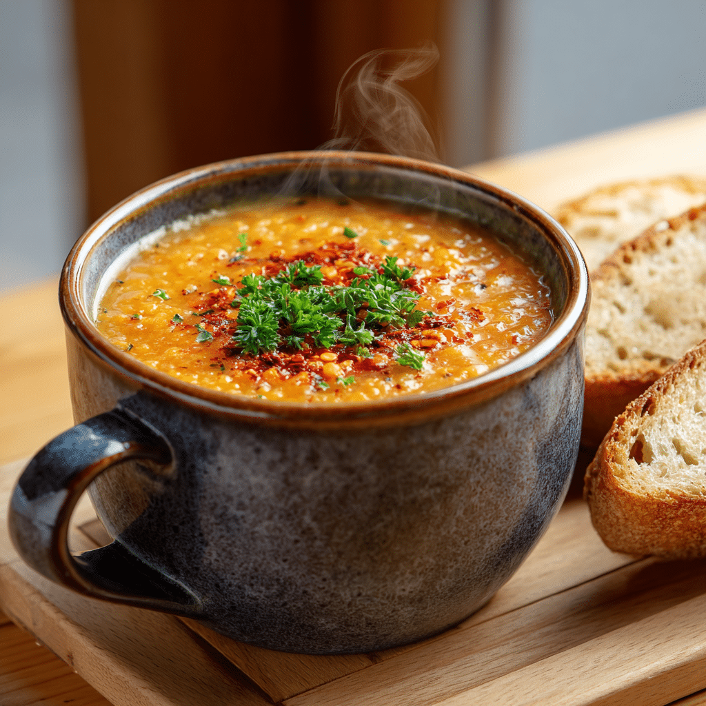 Spicy Lentil Soup Recipe - Recipe Image
