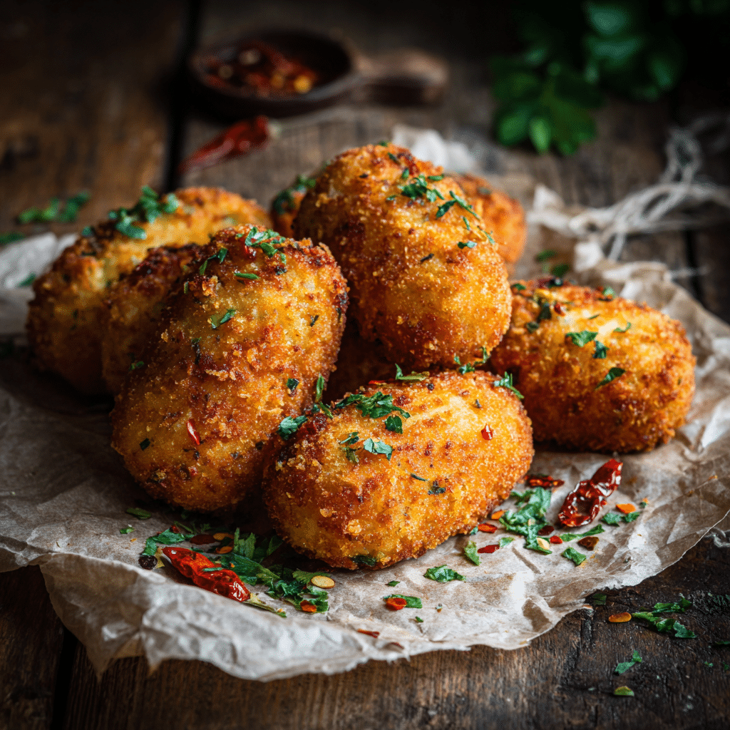 Spicy Potato Croquettes Recipe - Recipe Image
