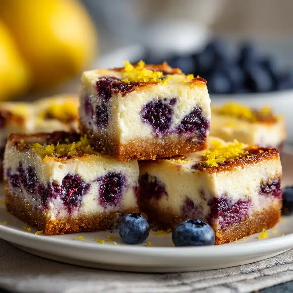 Lemon Blueberry Cheesecake Bars
 - Recipe Image