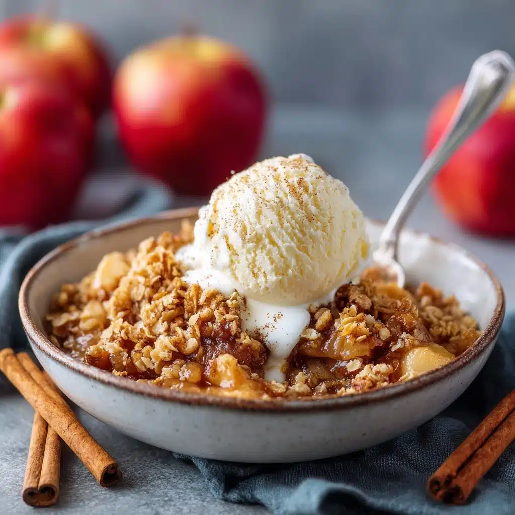 Apple Crisp with Oats & Cinnamon
 - Recipe Image