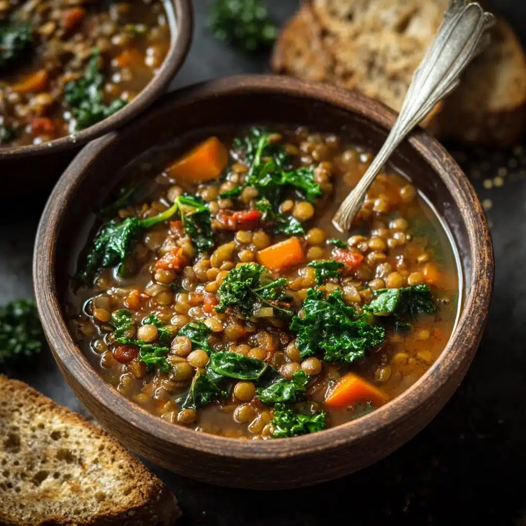 Vegan Lentil Soup Recipe - Recipe Image