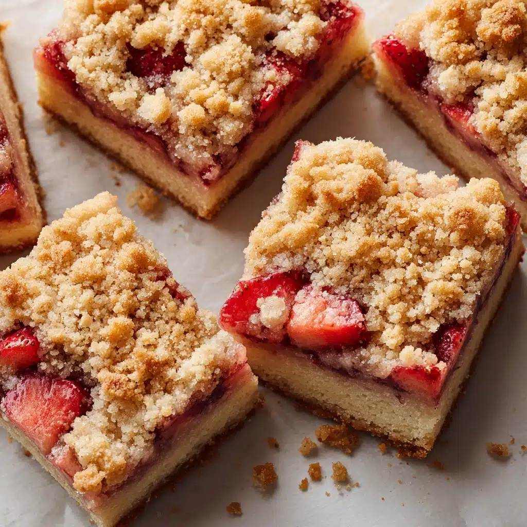 Strawberry Crumble Cake Recipe - Recipe Image