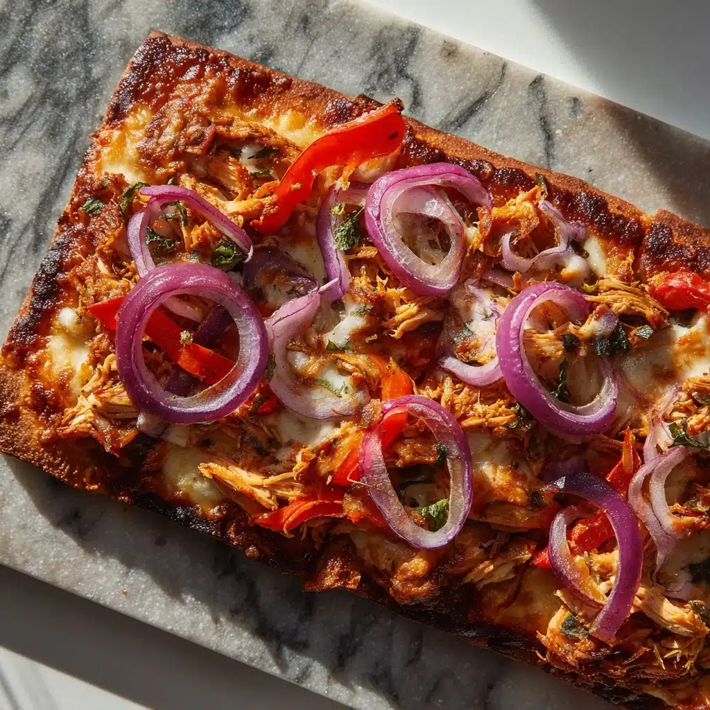 BBQ Chicken Flatbread Recipe - Recipe Image