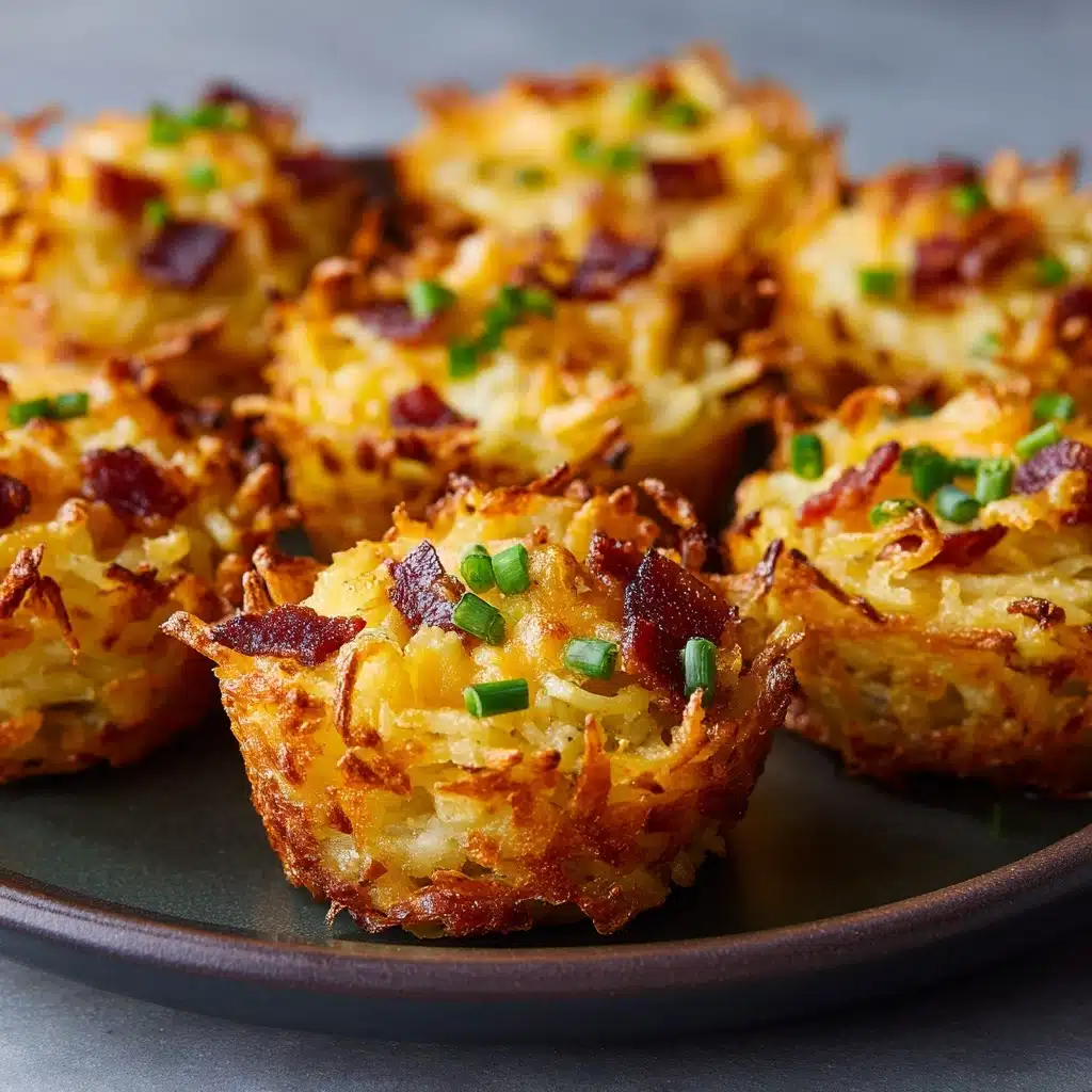 Cheesy Turkey Bacon & Hash Brown Bites Recipe - Recipe Image