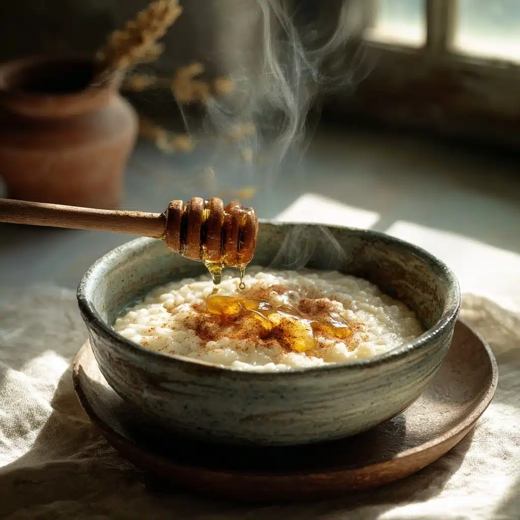 Warm Cinnamon Rice Porridge Recipe - Recipe Image