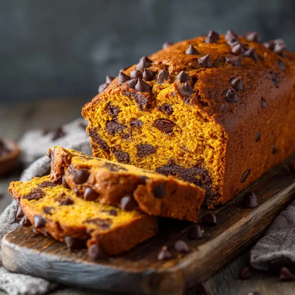 Chocolate Chip Pumpkin Bread Recipe - Recipe Image