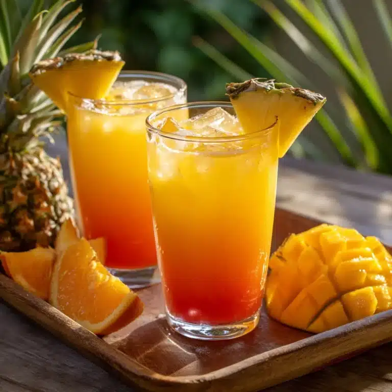 Tropical Sunrise Juice Recipe
