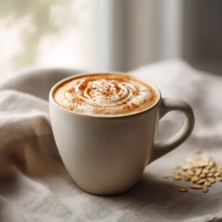 Cinnamon Oat Latte Recipe