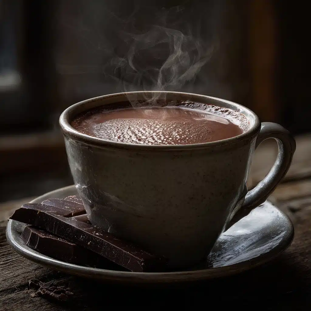 Hot Chocolate with Dark Cocoa Recipe - Recipe Image