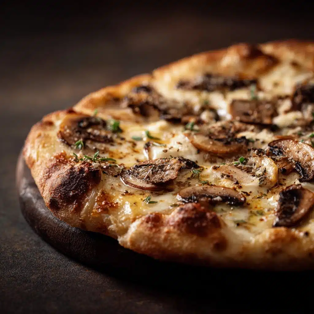 Truffle Mushroom Pizza Recipe - Recipe Image