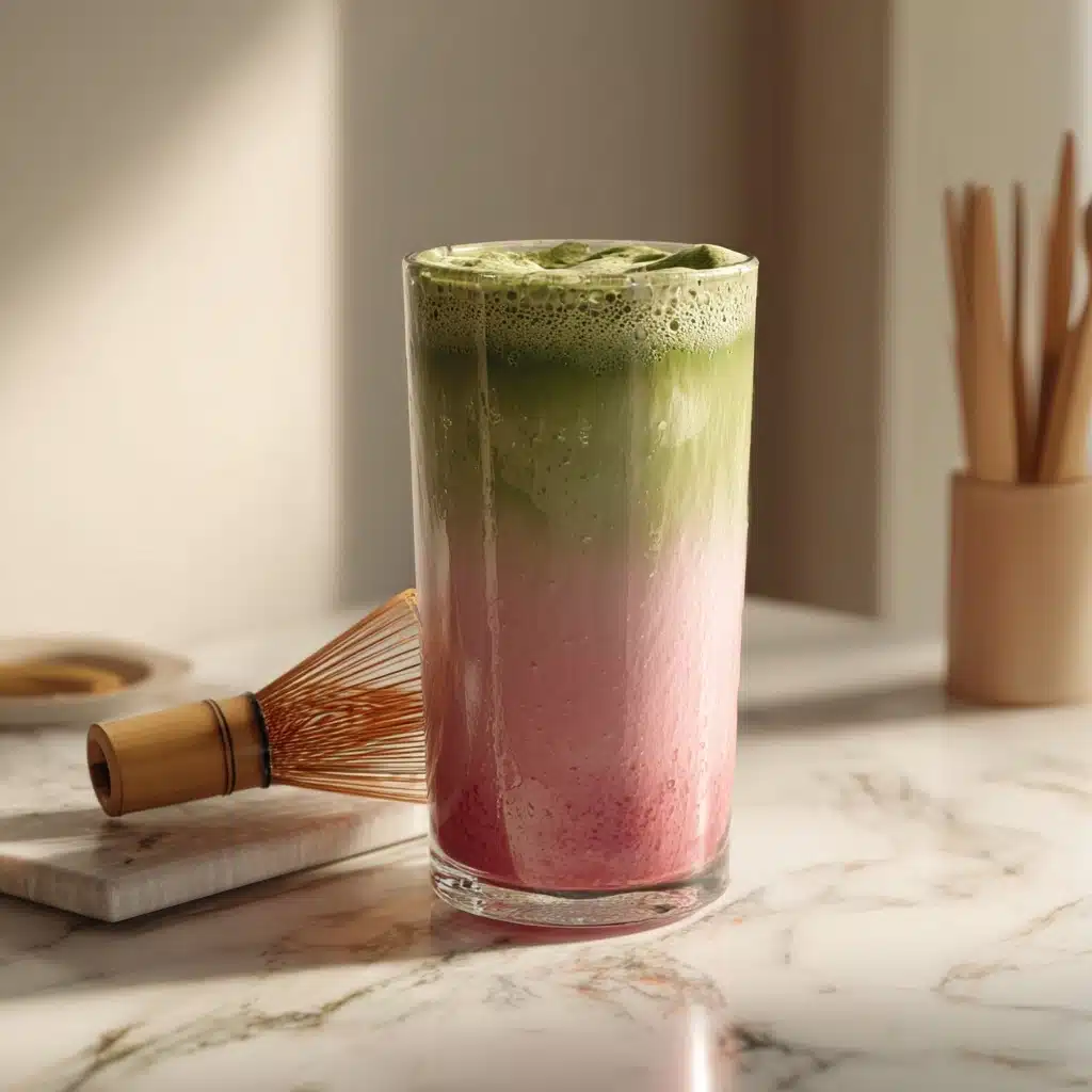 Strawberry Matcha Latte Recipe - Recipe Image