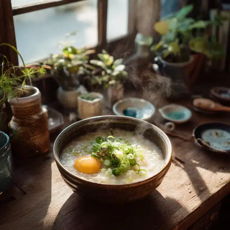 Traditional Japanese Rice Porridge (Okayu) Recipe
