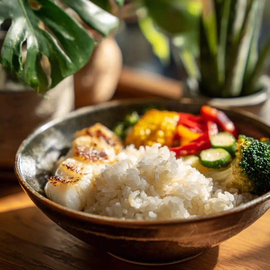 Sake Infused Rice Dishes Recipe - Recipe Image
