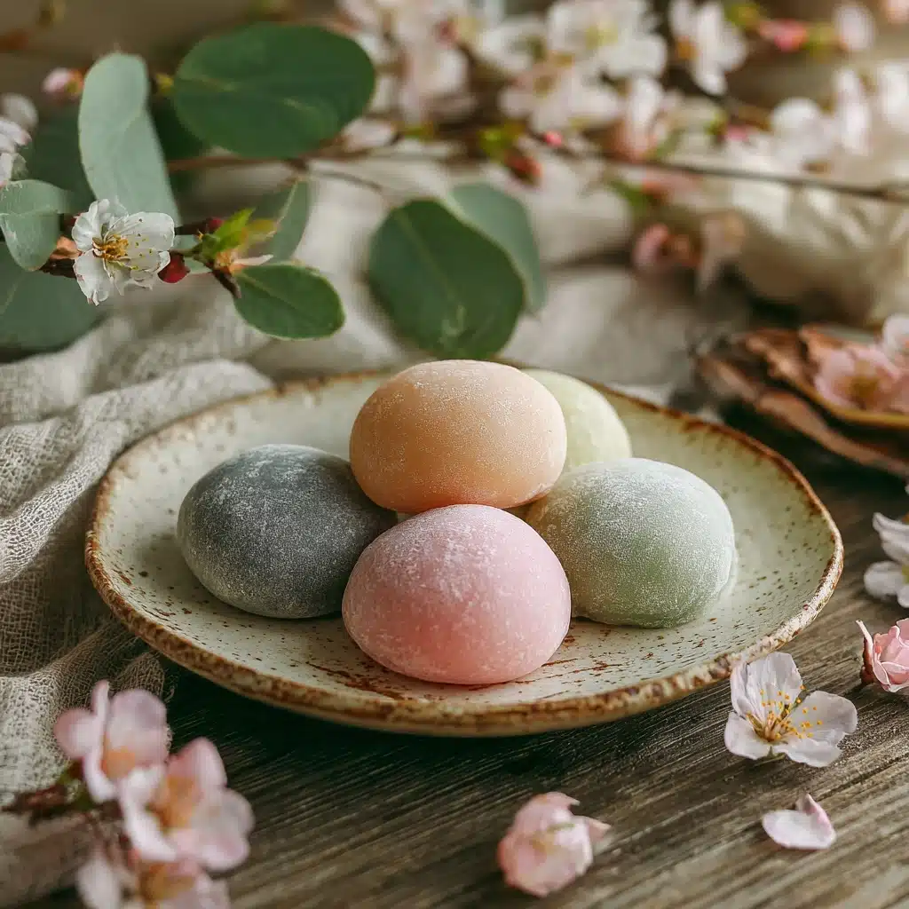 Sweet Rice Dessert (Mochi) Recipe - Recipe Image