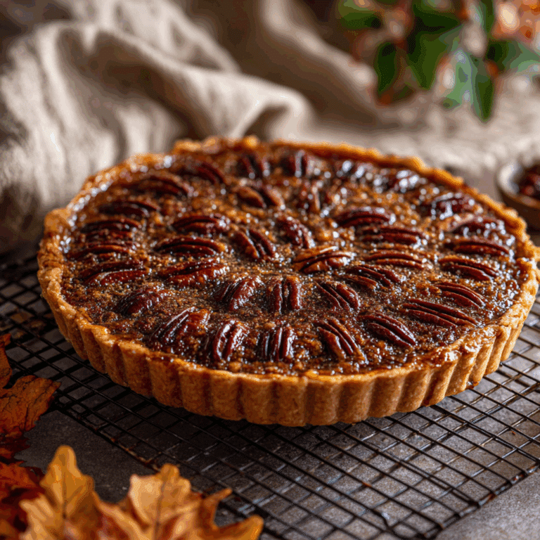 Maple Pecan Tart (vegan) Recipe