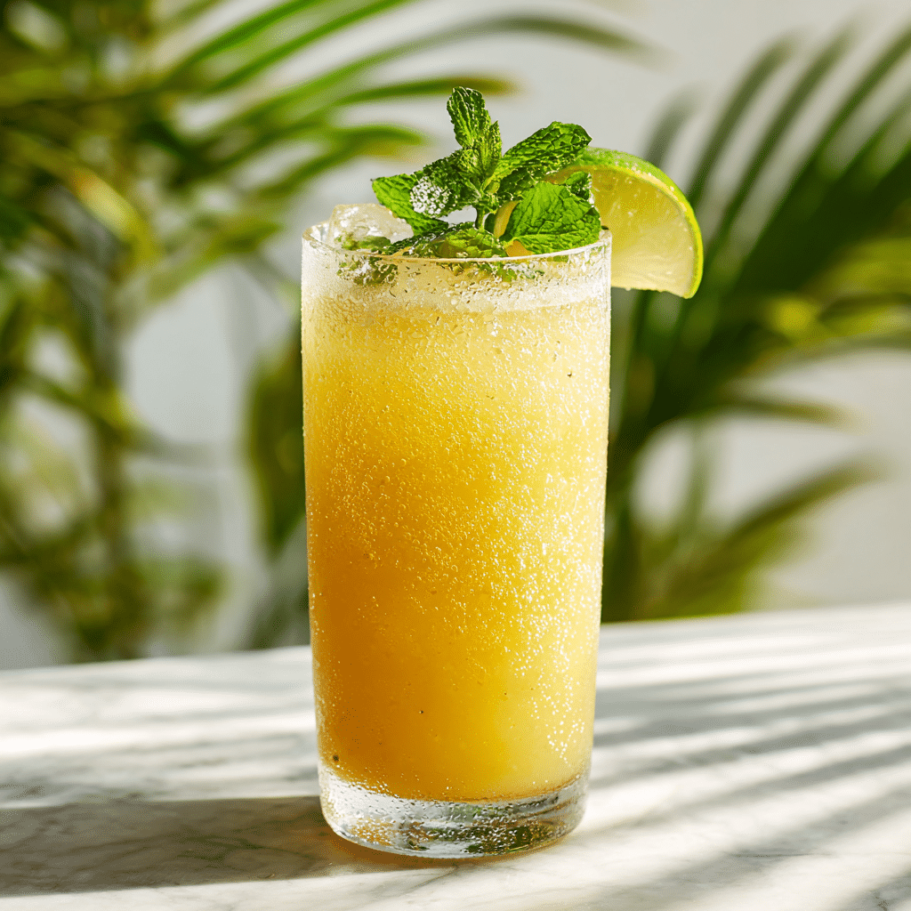 Mango Coconut Cooler Recipe - Recipe Image